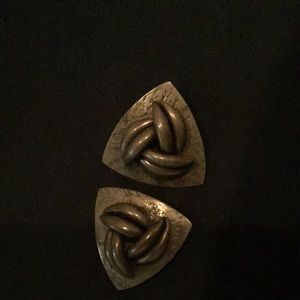Vintage bronze earrings.